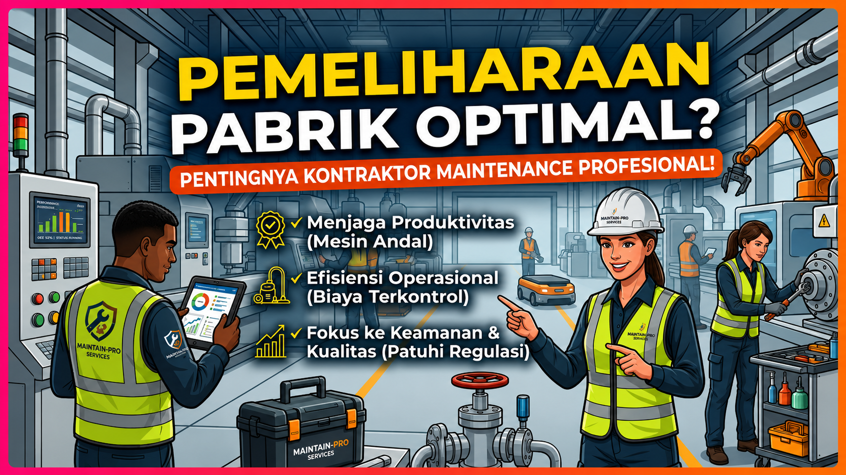 Thumbnail Pentingnya Kontraktor Maintenance Pabrik Industri untuk Menjaga Produktivitas dan Efisiensi Operasional